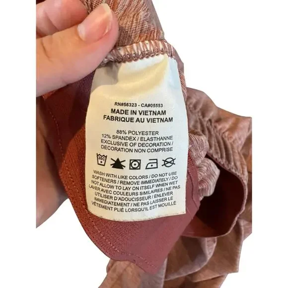 Nike Dri-FIT Standard Fit Joggers Pants Men’s Small Rust Red AT5696-652 Athletic - Picture 7 of 7